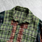 GREEN FLANNEL SHIRT